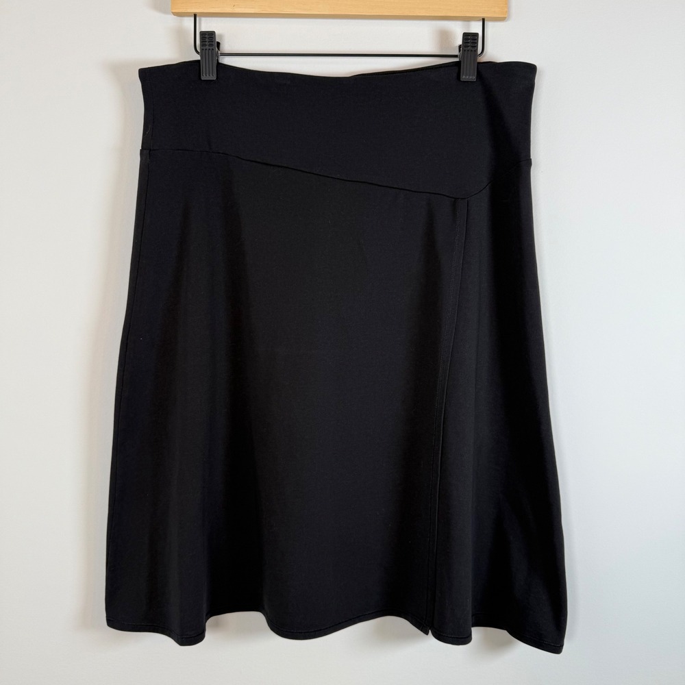 Patagonia Women's Vitaliti Wrap Mini Skirt A‎ Line Medium Organic Cotton Blend